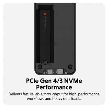 Hyper HyperDrive Next USB4 M.2 PCIe Enclosure | Hyper