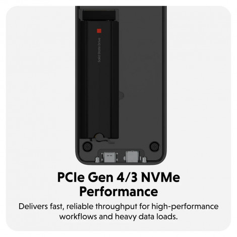 Hyper HyperDrive Next USB4 M.2 PCIe Enclosure | Hyper