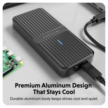 Hyper HyperDrive Next USB4 M.2 PCIe Enclosure | Hyper