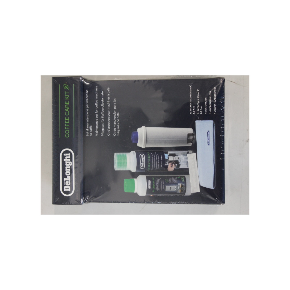 SALE OUT. Delonghi DLSC306 Maintenance Care Kit for Bean to Cup & Espresso Coffee Machines, includes five cleaning accessories |