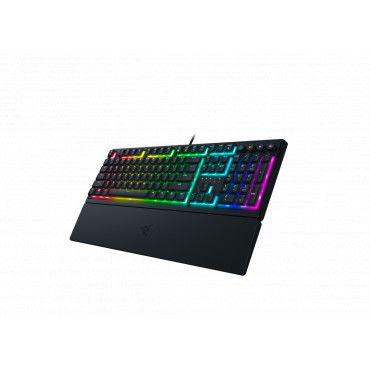 Razer | Ornata V3 | Gaming Keyboard | Wired | RGB LED light | US | Black | Mecha-Membrane