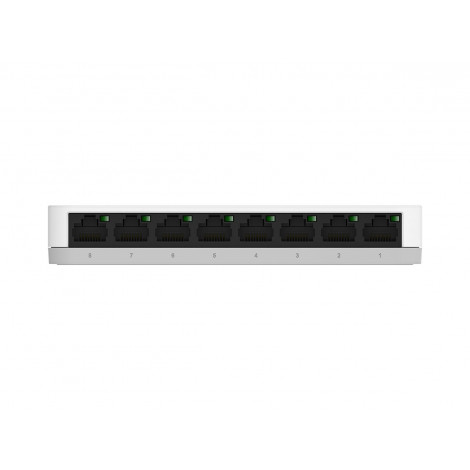 D-Link | Switch | GO-SW-8G/E | Unmanaged | Desktop | Gigabit Ethernet (copper) ports quantity 8