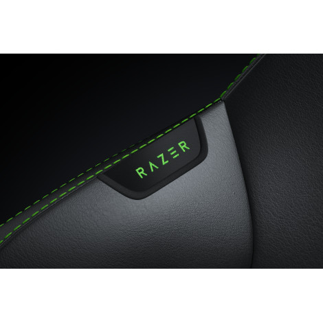 Razer Ergonomic Gaming Chair with Breathable Comfort | Iskur V2 NewGen | Black/Green