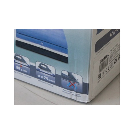 SALE OUT. Tefal FV1711 Virtuo Iron, Blue | SALE OUT. TEFAL Steam Iron | FV1711 Virtuo | Steam Iron | Continuous steam 24 g/min |