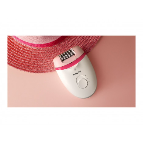 Philips Epilator BRE255/00 Satinelle Essential Number of power levels 2 White/Pink