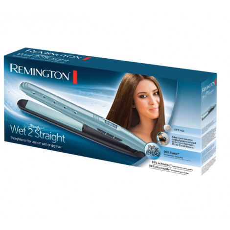 Remington Straightener | S7300 Wet2Straight | Ceramic heating system | Temperature (min) 140 C | Temperature (max) 230 C
