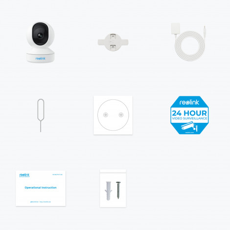 Reolink | Super HD Camera | E Series E320 | PTZ | 3 MP | 4mm/F2.0 | H.264 | Micro SD, Max. 512 GB