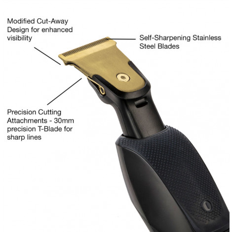 Remington | Trimmer | MB7000 T-Series Ultimate Precision | Cordless | Number of length steps 6 | Black
