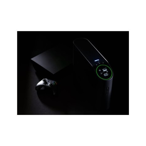 APC Back-UPS Pro for Gaming, 2200VA/1320W, Tower, 230V, 4x Schuko ir 2x IEC C13 lizdai, RGB Light, Pure Sine Wave, Midnight (Bla