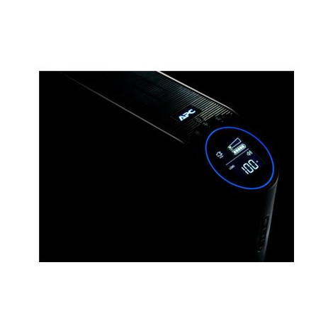 APC Back-UPS Pro for Gaming, 2200VA/1320W, Tower, 230V, 4x Schuko ir 2x IEC C13 lizdai, RGB Light, Pure Sine Wave, Midnight (Bla