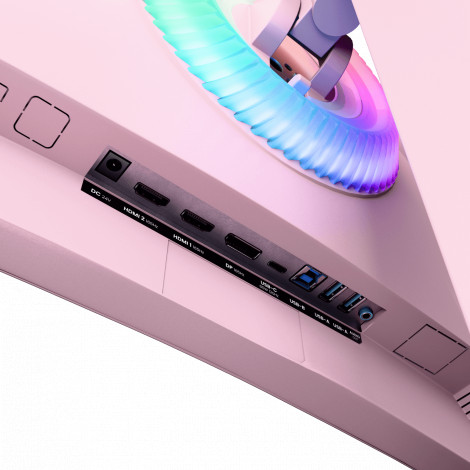 Arozzi Nova | 49 " | VA | 32:9 | 165 Hz | 4 ms | 5120 x 1440 pixels | 350 cd/m | HDMI ports quantity 2 | Pink