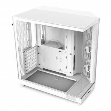 NZXT PC case H6 Flow white