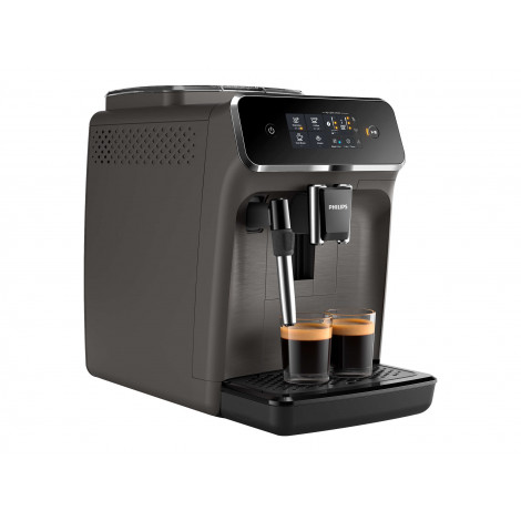Philips | Espresso Coffee Maker | EP2224/10 | Pump pressure 15 bar | Built-in milk frother | Fully automatic | Kashmir Gray