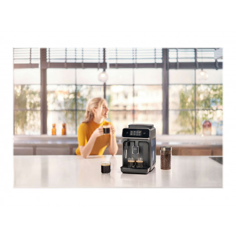 Philips | Espresso Coffee Maker | EP2224/10 | Pump pressure 15 bar | Built-in milk frother | Fully automatic | Kashmir Gray