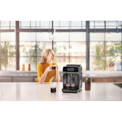 Philips | Espresso Coffee Maker | EP2224/10 | Pump pressure 15 bar | Built-in milk frother | Fully automatic | Kashmir Gray