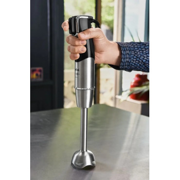 TEFAL | Blender | Infinity Force Pro 5in1 HB95LD38 | Hand Blender | 1200 W | Number of speeds Variable | Black/Stainless steel