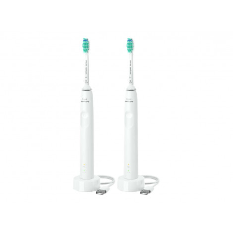 Philips | Sonic Electric Toothbrush | Sonicare 3100 series HX3675/13 | Rechargeable | For adults | Number of brush heads include