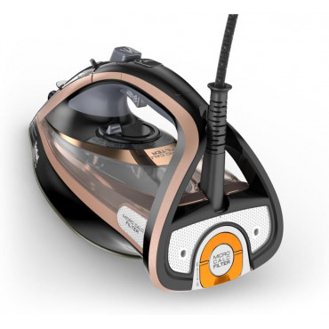 TEFAL | Steam Iron | FV9845 | Steam Iron | 3200 W | Water tank capacity 350 ml | Continuous steam 60 g/min | Black/Rose Gold