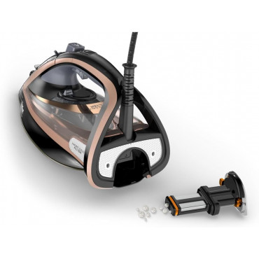TEFAL | Steam Iron | FV9845 | Steam Iron | 3200 W | Water tank capacity 350 ml | Continuous steam 60 g/min | Black/Rose Gold