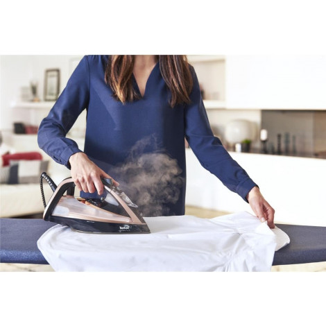 TEFAL | Steam Iron | FV9845 | Steam Iron | 3200 W | Water tank capacity 350 ml | Continuous steam 60 g/min | Black/Rose Gold