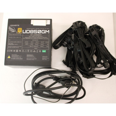 SALE OUT. Gigabyte PSU | GP-UD850GM | 850 W | USED, REFURBISHED, MISSING MANUALS
