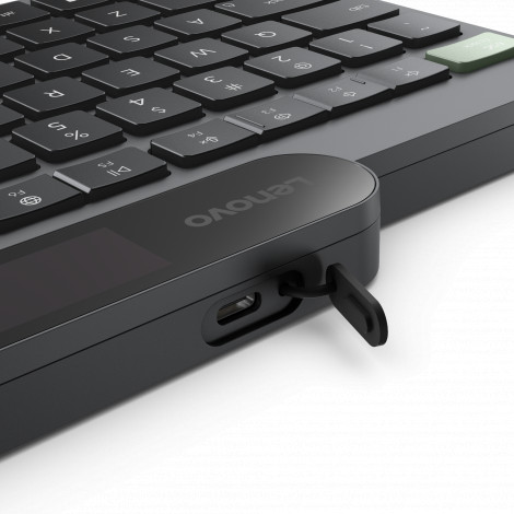 Lenovo | Self-Charging | Keyboard | Bluetooth | Estonian | Black
