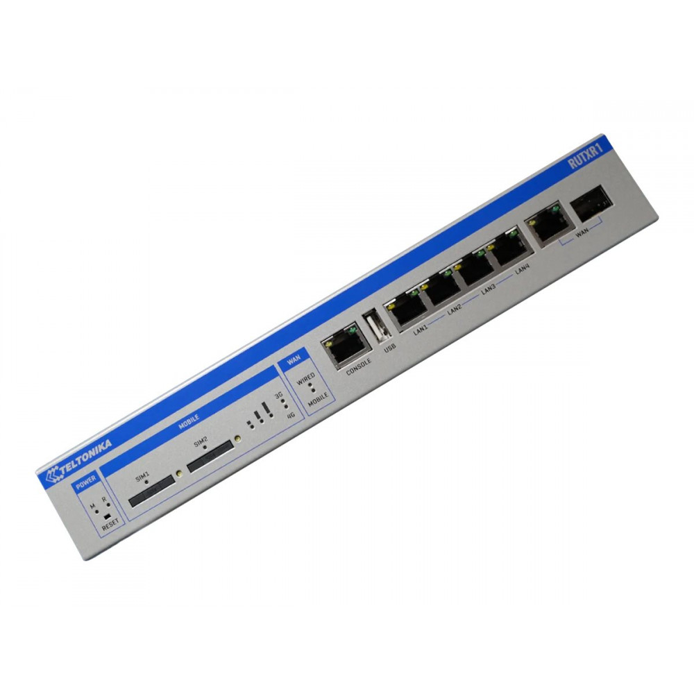 Teltonika RUTXR1 Rack-mountable LTE Cat 6 Router | Teltonika