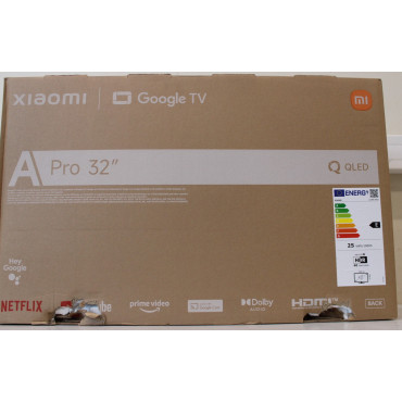 SALE OUT. Xiaomi QLED TV A Pro 2026 32" | SALE OUT. Xiaomi QLED TV A Pro 2026 | 32" | Smart TV | Google TV | HD | Dark Gray | DA