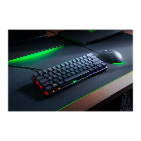 Razer | Huntsman Mini 60% | Gaming keyboard | Wired | Opto-Mechanical | RGB LED light | NORD