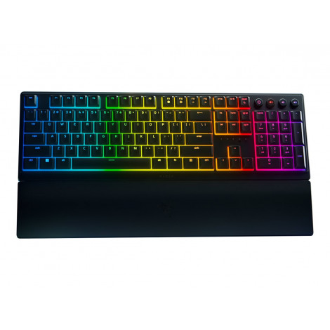 Razer | Gaming Keyboard | Ornata V3 | Gaming keyboard | Wired | RGB LED light | NORD | Black | Numeric keypad | Razer Mecha-Memb