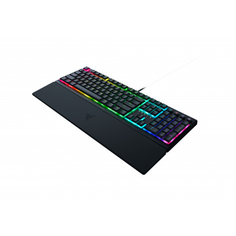Razer | Gaming Keyboard | Ornata V3 | Gaming keyboard | Wired | RGB LED light | NORD | Black | Numeric keypad | Razer Mecha-Memb