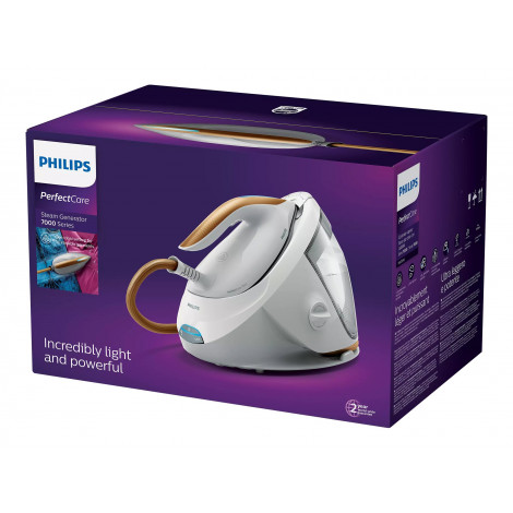 Philips | Iron | PerfectCare 7000 Series PSG7040/10 | 2100 W | 8 bar | Auto power off | Water tank capacity 1800 ml | Calc-clean