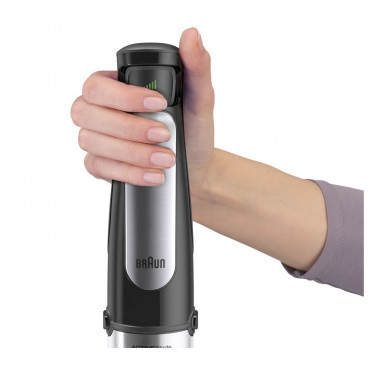 Braun | Hand Blender | MQ7000X MultiQuick Immersion | Hand Blender | 1000 W | Black/Stainless Steel