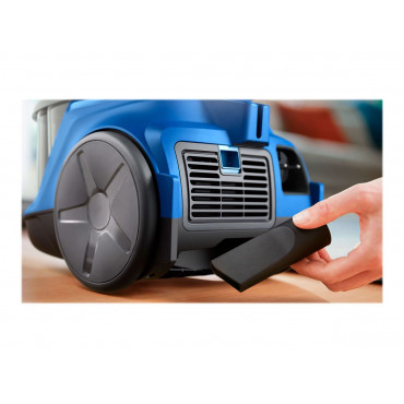 Philips Vacuum cleaner | XB2123/09 | Bagless | Power 850 W | Dust capacity 1.3 L | Dark Blue/Peach