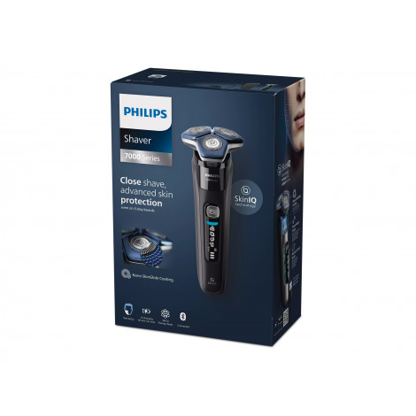 Philips Shaver | S7886/35 Series 7000 | Operating time (max) 60 min | Wet & Dry | Lithium Ion | Black