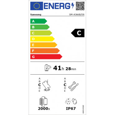 Samsung | Galaxy | A36 A366 Enterprise Edition | Black | 6.7 " | Super AMOLED | 1080 x 2340 pixels | Qualcomm | Internal RAM 6 G