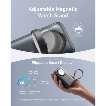 Anker MagGo Power Bank | 10000 mAh | Black Stone