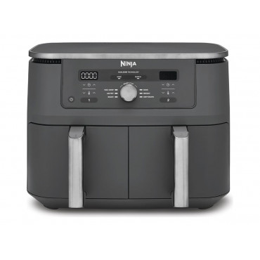 Dual Zone Airfryer | DZ400EU | NINJA Power 2470 W | Capacity 9.5 L | Gunmetal Grey