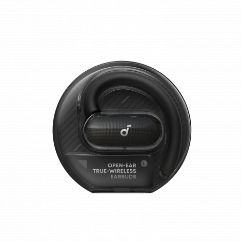 Anker Soundcore Open-Ear Headphones, Comfortable Fit, Clear Sound, Lidless Case | V40i | Built-in microphone | Bluetooth | Black