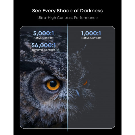 Anker Nebula Laser Projector | 4K UHD (3840 x 2160) | 3500 ANSI lumens | Black/Gray