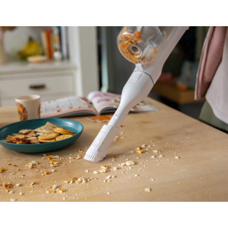 Bissell Stick Vacuum | PowerClean | Cordless operating | 200 W | Operating time (max) 40 min | Warm White/Gray/Sparkling Silver