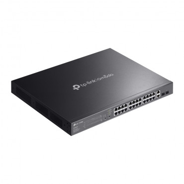 TP-LINK Omada 28-Port Gigabit Easy Managed Switch with 24-Port PoE+ | ES228GMP | Managed | Rackmountable | SFP ports quantity 2