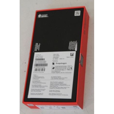 SALE OUT. OnePlus 15 (Infinite Black) DS 6.78" LTPO AMOLED 1272x2800/4.6GHz&3.62GHz/256GB/12GB RAM/Android 16/WiFi,BT,5G | OnePl