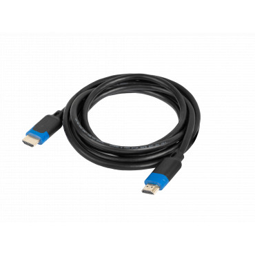 Lanberg HDMI cable with Ethernet | CA-HDMI-30CC-0018-BK | 1.8 m