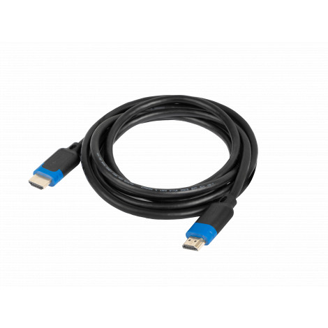 Lanberg HDMI cable with Ethernet | CA-HDMI-30CC-0018-BK | 1.8 m