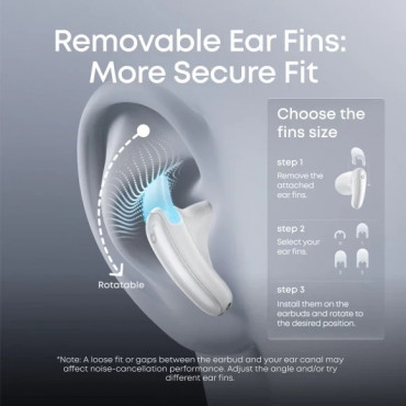 Anker Soundcore Earbuds | Liberty | Bluetooth | Semi-in-ear | Microphone | Noise canceling | Wireless | White