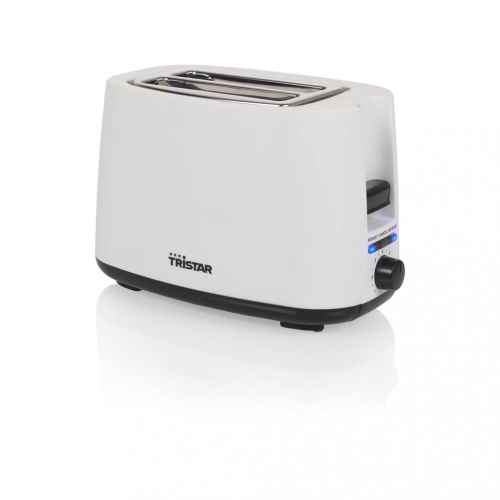 Tristar Toaster | BR-1055 | Power 750 W | Number of slots 2 | Housing material Plastic | White