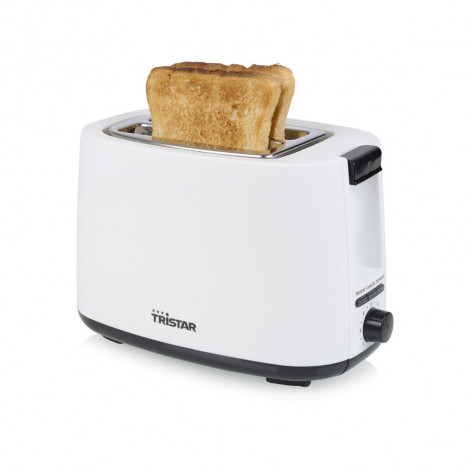 Tristar Toaster | BR-1055 | Power 750 W | Number of slots 2 | Housing material Plastic | White