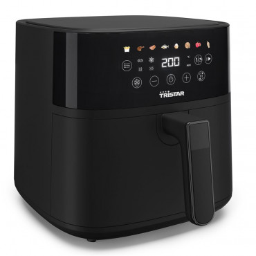 Tristar Digital Airfryer | FR-9060 | Power 1700 W | Capacity 6 L | Black | Hot air technology