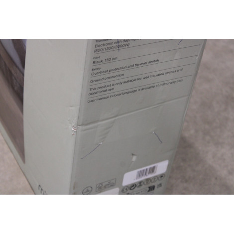 SALE OUT. | Mill | Heater | AB-H2000DN | Oil Filled Radiator | 2000 W W | Number of power levels 3 | Suitable for rooms up to 24